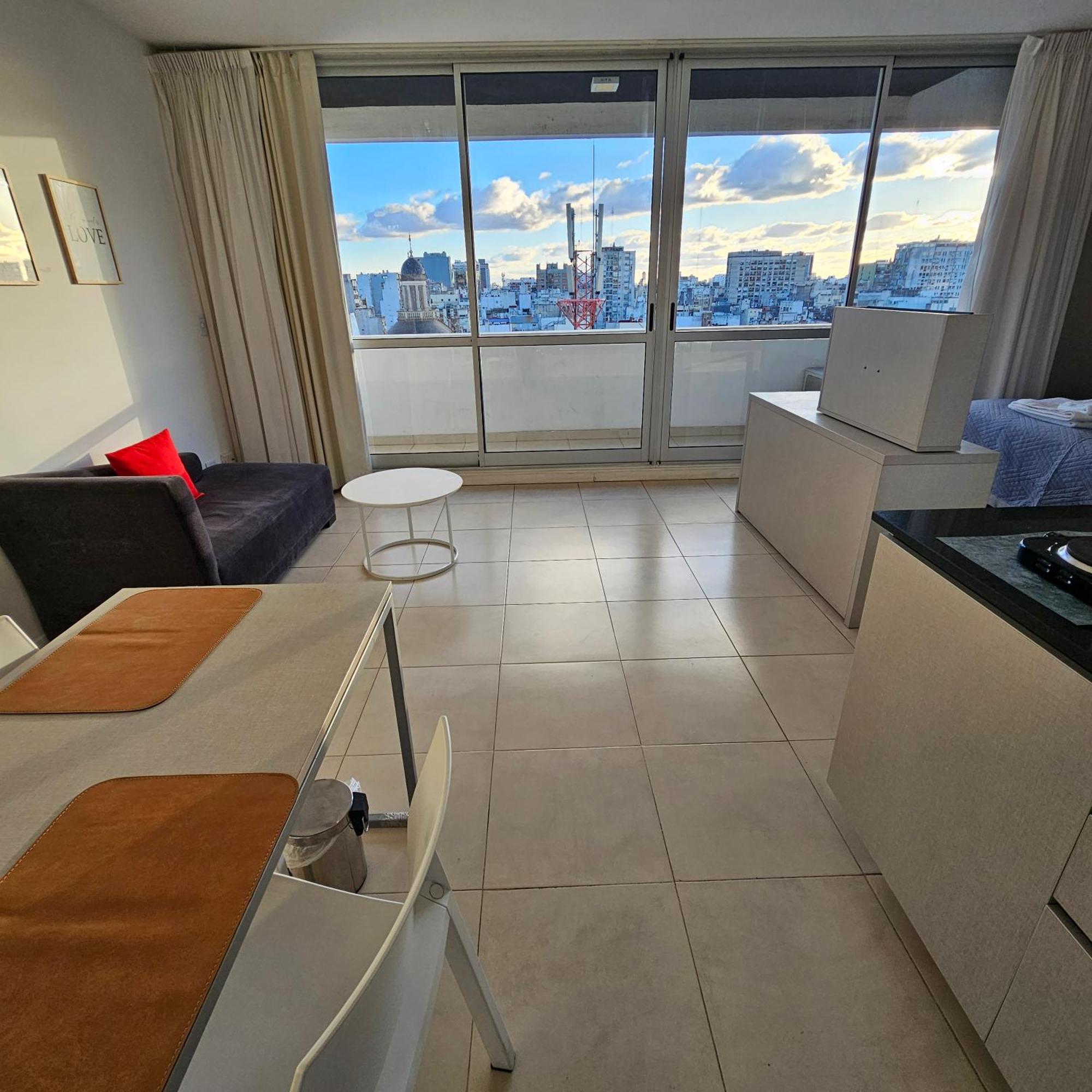 Centrico, Ideal Parejas, Vista Panoramica, Con Piscina Buenos Aires Oda fotoğraf