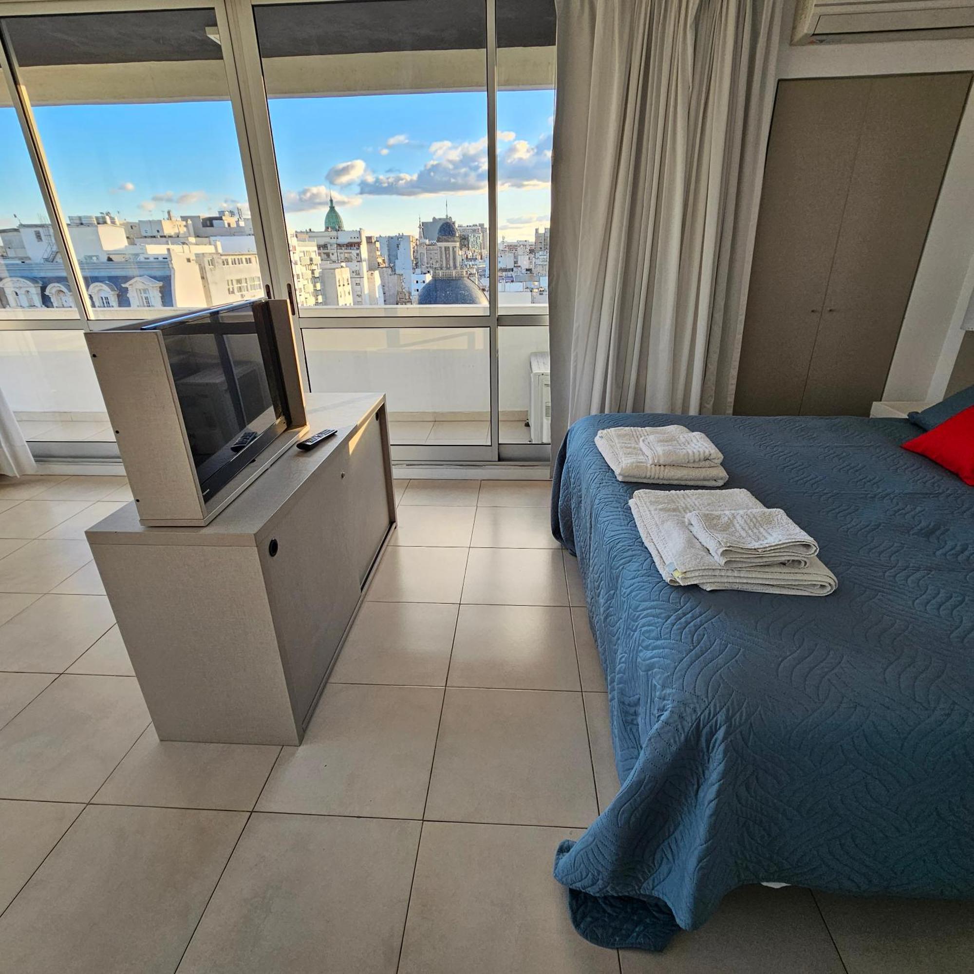 Centrico, Ideal Parejas, Vista Panoramica, Con Piscina Buenos Aires Oda fotoğraf